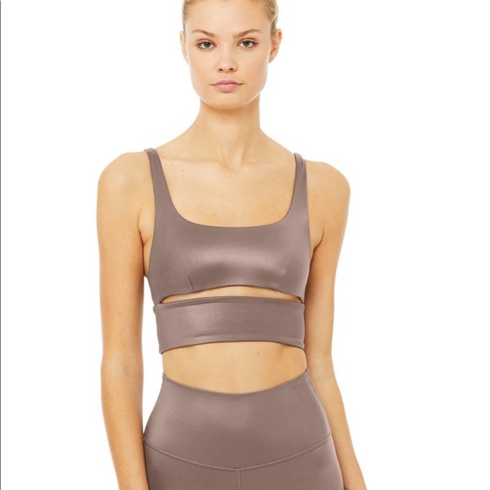 Alo Yoga Coco Shine sports bra
